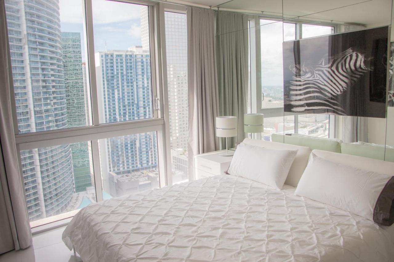 Luxury 5-Star Condo @37Th Floor In Icon Brickell 2B/2B Miami Exterior foto