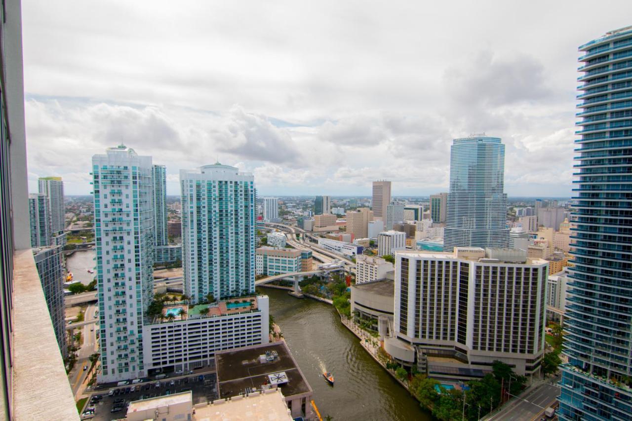 Luxury 5-Star Condo @37Th Floor In Icon Brickell 2B/2B Miami Exterior foto